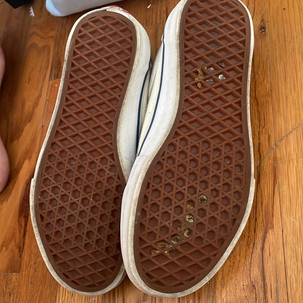 Vans Blue and White Sneakers - Picture 4 of 6